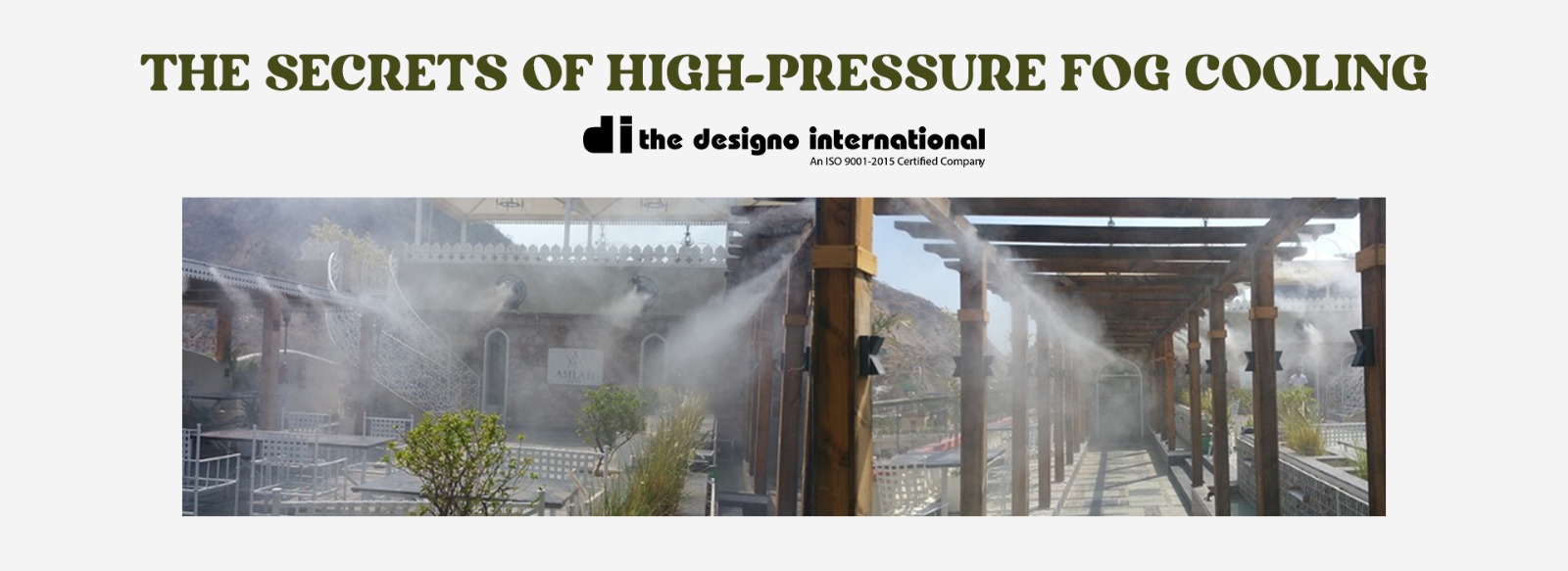 The Secrets of High-Pressure mist / Fog Cooling: The Designo International